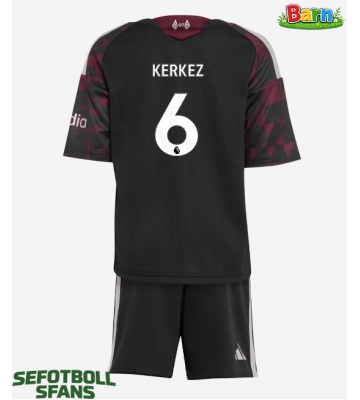 Liverpool Milos Kerkez #6 Tredjeställ Barn 2026-27 Kortärmad (+ Korta byxor)